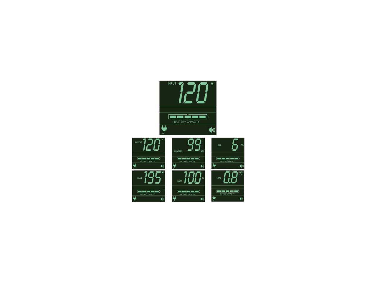 TRIPP LITE SmartPro SMART2200RM2UN 2200 VA 1920W 8 Outlets Line-Interactive Sine Wave UPS