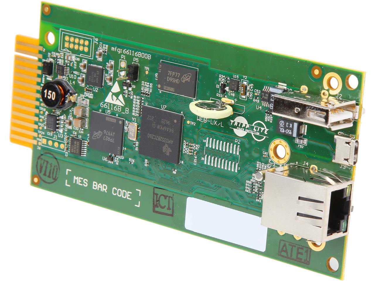 TRIPP LITE WEBCARDLX Web Management Accessory Card
