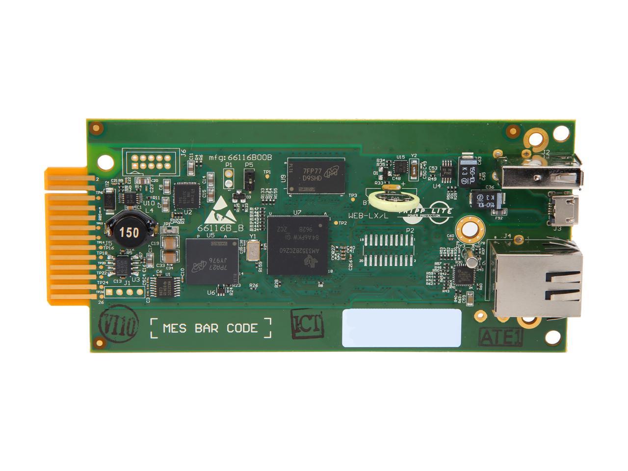 TRIPP LITE WEBCARDLX Web Management Accessory Card