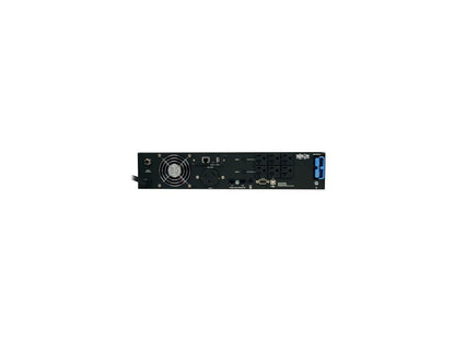 Tripp Lite SmartOnline 120V 2.2 kVA 1.6 kWatts Double-Conversion UPS, 2U Rack / Tower, Extended Run, Pre-installed WEBCARDLX network interface, USB, DB9 Serial (SU2200RTXL2UN)