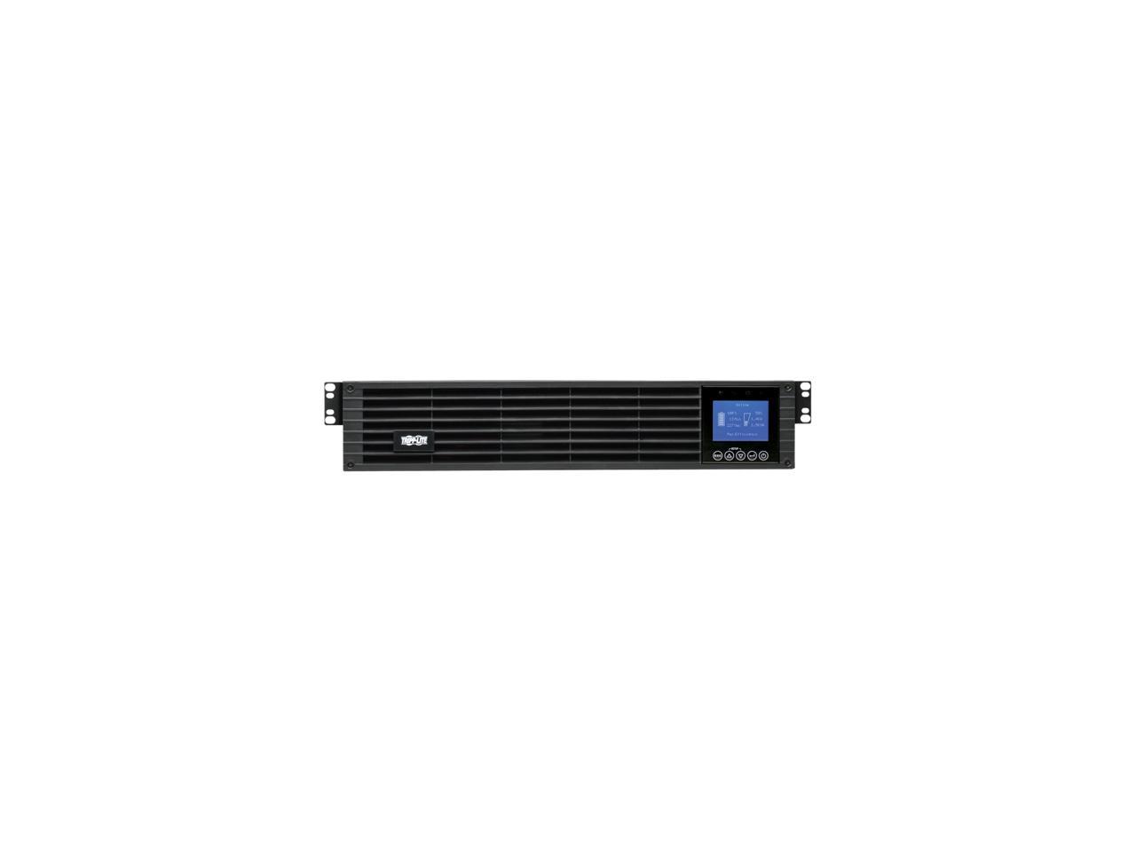Tripp Lite 3kVA 2.7kW Smart Online UPS, Double Conversion 208/240V, Extended Run, 2U Rack Mount, Energy Star, LCD, USB, DB9 (SU3000LCD2UHV)