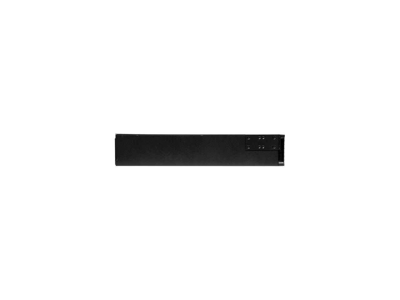 Tripp Lite SmartOnline 120V 1.5 kVA 1.35 kWatts Double-Conversion UPS, 2U Rack / Tower, Extended Run, WEBCARDLX Network Interface, LCD, USB, DB9 (SU1500RTXLCDN)