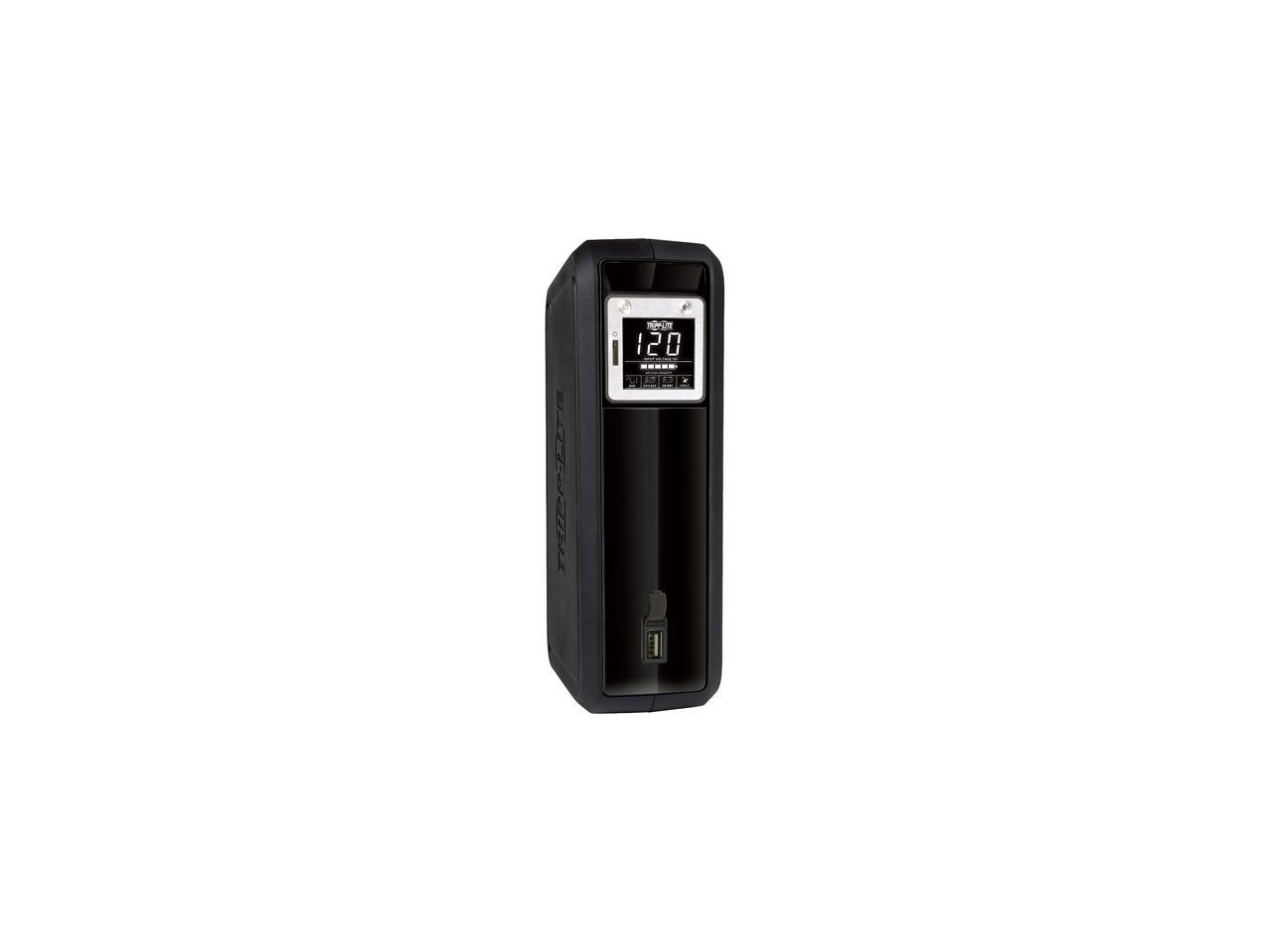 Tripp Lite 1000 VA Smart UPS Back Up with USB Charging Port, 500 Watts Tower, LCD, AVR, USB, TEL/Coax Protection (SMART1000LCDU)