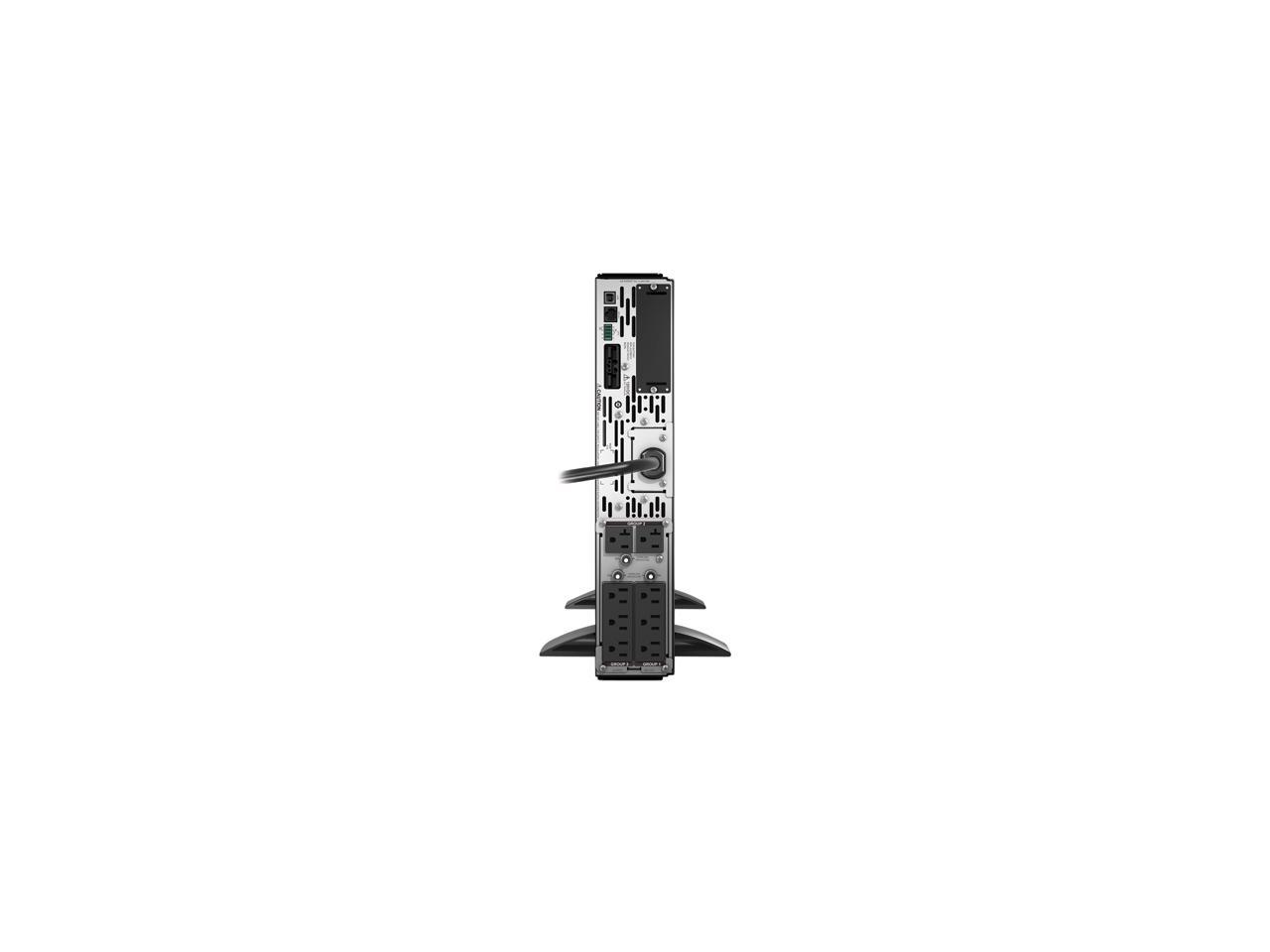 APC UPS, 2200 VA Smart-UPS Sine Wave UPS Battery Backup with Extended Run Option, 2U Rackmount/Tower Convertible, Line-Interactive, 120V (SMX2200RMLV2U)
