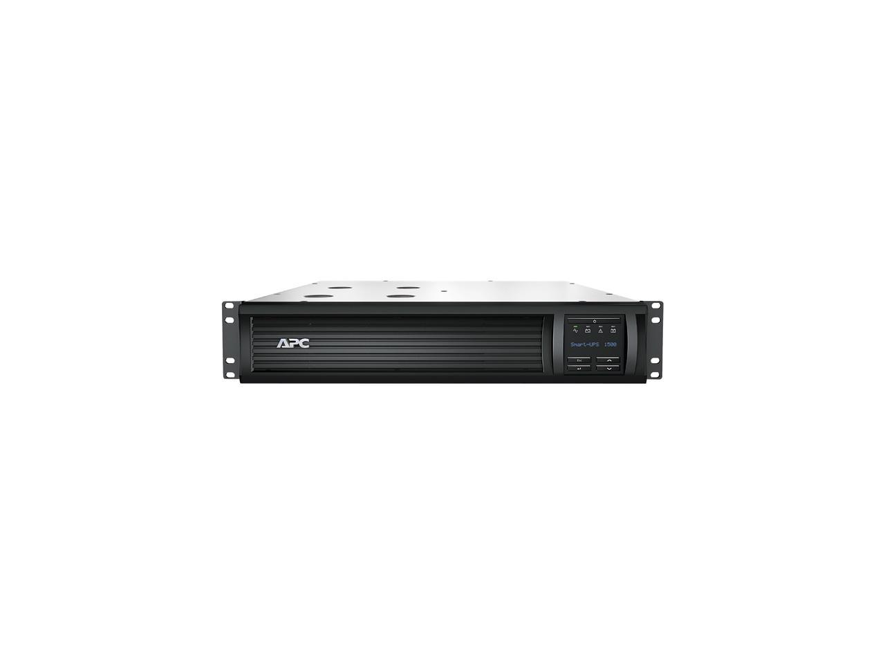 APC SMT1500RMI2U Smart-UPS 1500 VA Rack-mountable UPS European Version - 240V