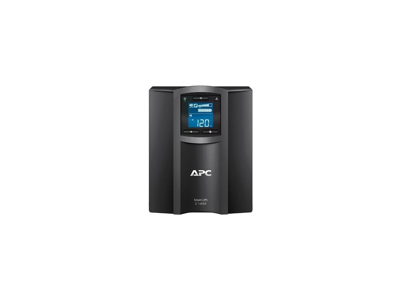 APC SMC1000 Smart-UPS 1000VA 120-Volt LCD UPS