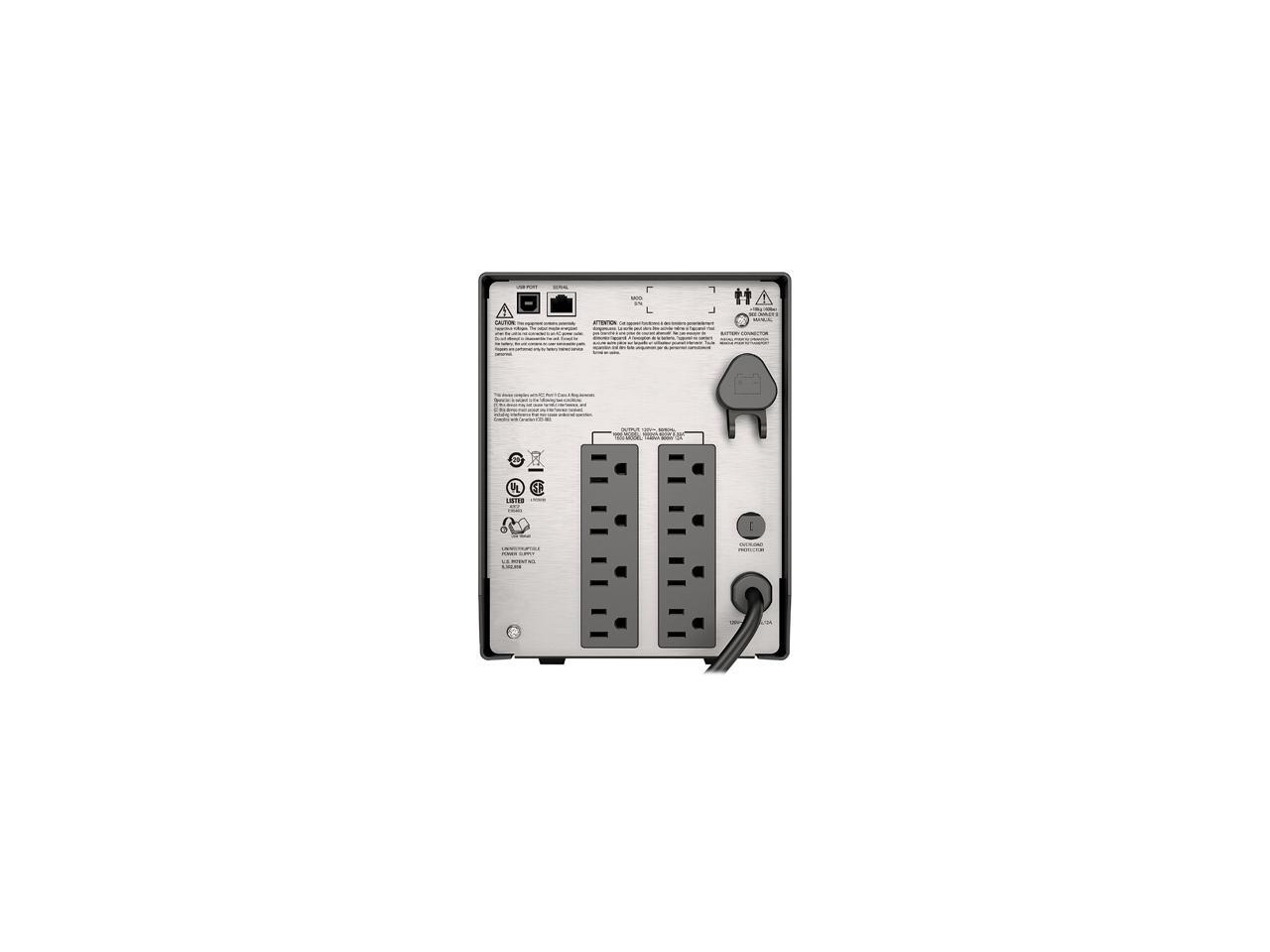 APC SMC1000 Smart-UPS 1000VA 120-Volt LCD UPS