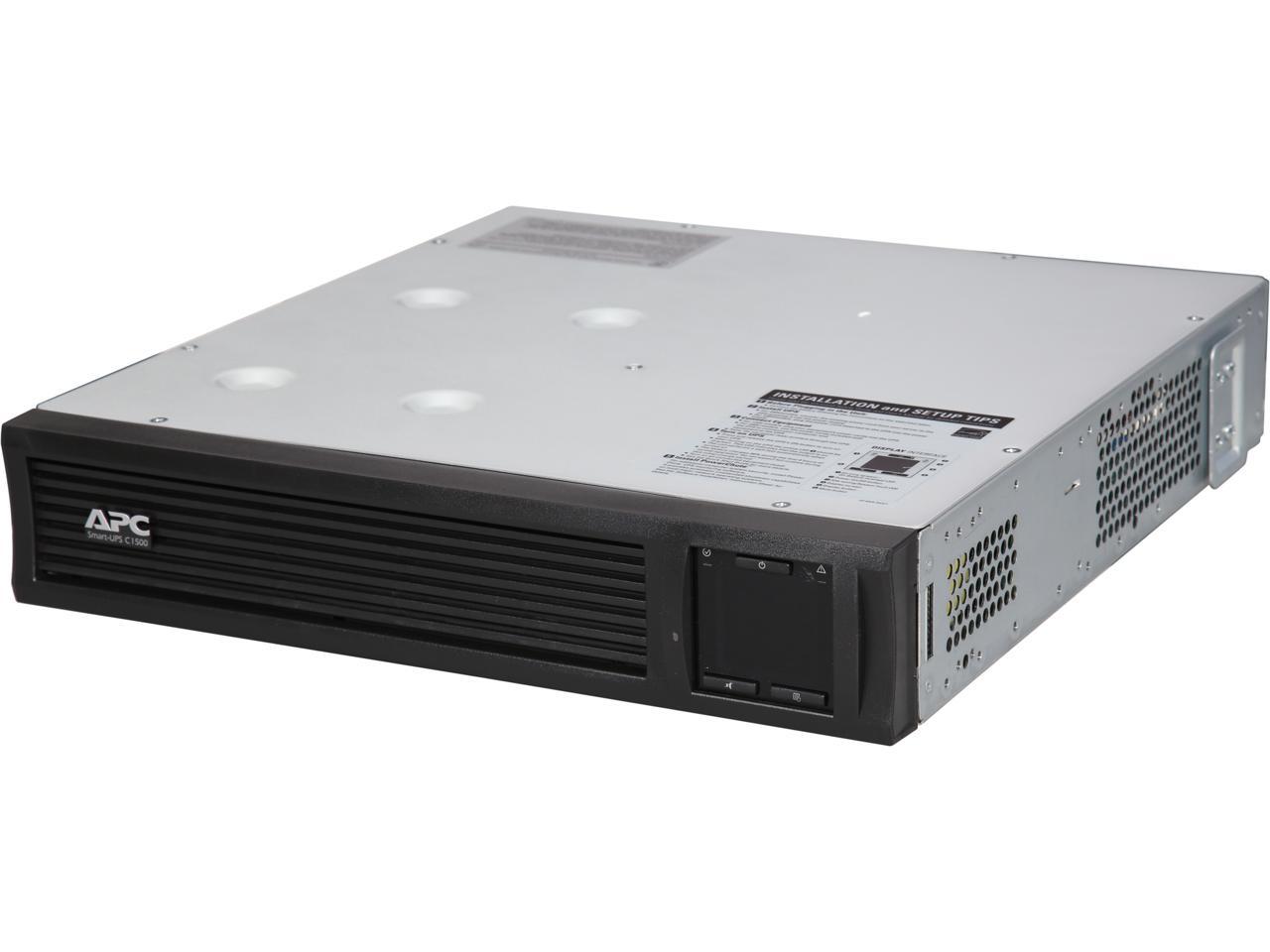 APC SMC1500-2U 1500 VA 900 Watts 6 Outlets Smart-UPS