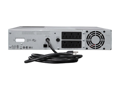 APC SMC1500-2U 1500 VA 900 Watts 6 Outlets Smart-UPS