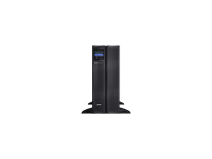 APC UPS, 2000 VA Smart-UPS Sine Wave, Short Depth UPS Battery Backup with Extended Run Option, Tower/4U Rack Convertible, Line-Interactive, 120V (SMX2000LV)