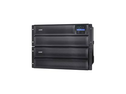 APC UPS, 2000 VA Smart-UPS Sine Wave, Short Depth UPS Battery Backup with Extended Run Option, Network Management Card, Tower/4U Rack Convertible, Line-Interactive, 120V (SMX2000LVNC)