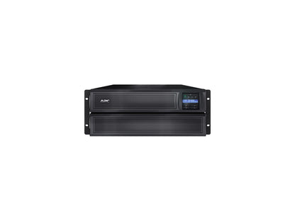 APC UPS, 3000 VA Smart-UPS Sine Wave, Short Depth UPS Battery Backup with Extended Run Option, Tower/4U Rack Convertible, Line-Interactive, 120V (SMX3000LV)