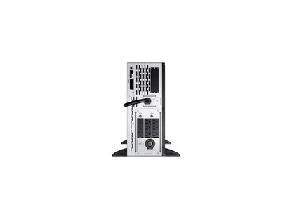 APC UPS, 3000 VA Smart-UPS Sine Wave, Short Depth UPS Battery Backup with Extended Run Option, Tower/4U Rack Convertible, Line-Interactive, 120V (SMX3000LV)