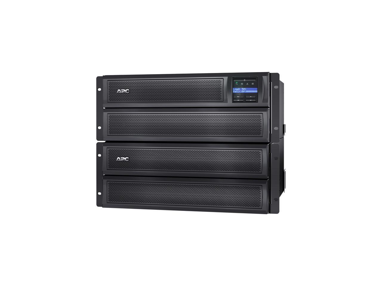 APC External Battery Pack for Smart-UPS Extended Run X-Series, 48V, 4U Rackmount/Tower Convertible (SMX120BP)