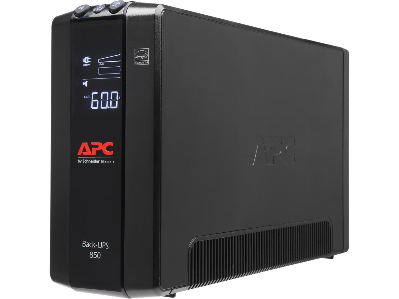 APC BX850M Back-UPS Pro 850 VA 510 Watts 8 Outlets Uninterruptible Power Supply (UPS)