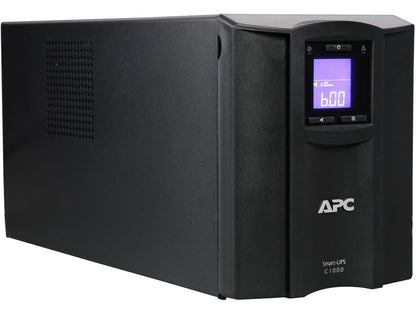 APC SMC1000C 1000 VA 600 Watts 8 Outlets Pure Sinewave Smart-UPS with SmartConnect (Replaces SMC1000)