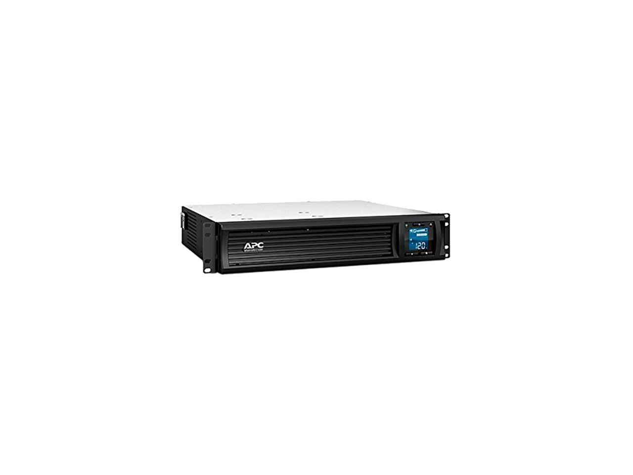 APC SMC1000-2UC 1000 VA 600 Watts 6 Outlets Pure Sinewave Smart-UPS with SmartConnect (Replaces SMC1000-2U)