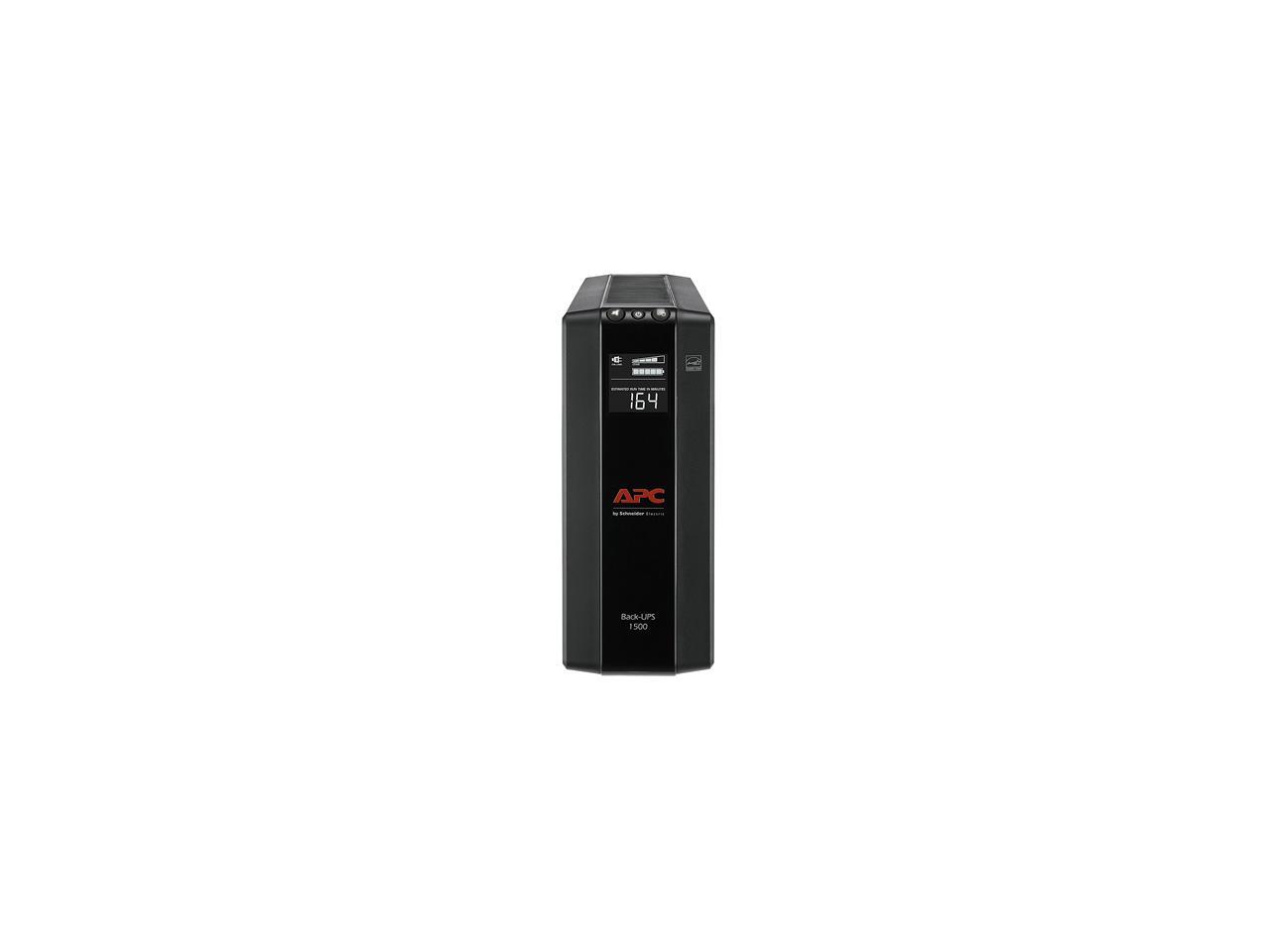 APC BX1500M Back-UPS Pro 1500 VA 900 Watts 10 Outlets Uninterruptible Power Supply (UPS)
