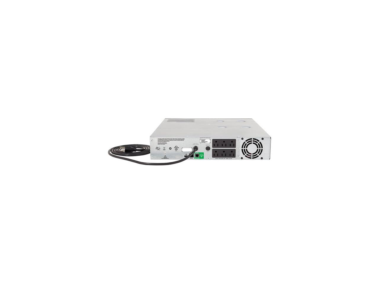 APC SMC1500-2UC 1440 VA 900 Watts 6 Outlets Pure Sinewave Smart-UPS with SmartConnect (Replaces SMC1500-2U)
