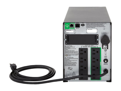 APC SMT1000C 1000 VA 700 Watts 120V 8 Outlets Pure Sinewave Smart-UPS with SmartConnect (Replaces SMT1000)