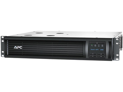 APC SMT1000RM2UC 1000 VA 700 Watts 120V 6 Outlets Pure Sinewave Smart-UPS with SmartConnect (Replaces SMT1000RM2U)