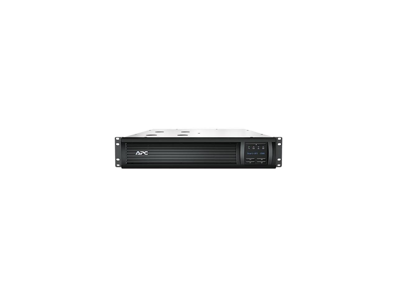APC SMT1500RM2UC 1440 VA 1000 Watts 120V 6 Outlets Pure Sinewave Smart-UPS with SmartConnect (Replaces SMT1500RM2U)