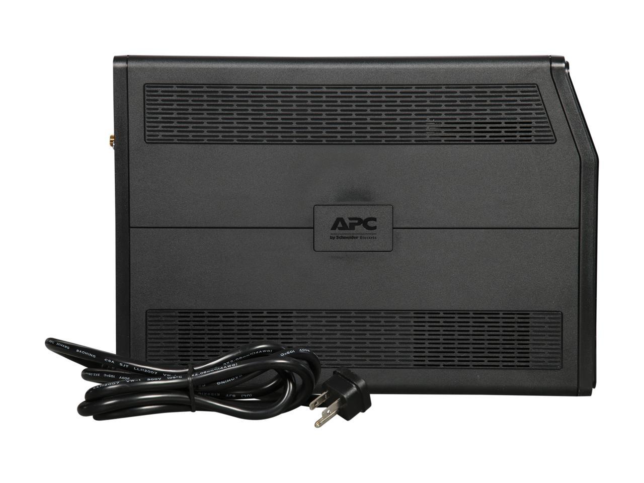 APC BR1000MS 1000 VA Pure SineWave 10 Outlets 2 USB Charging Ports Back-UPS Pro Battery Backup