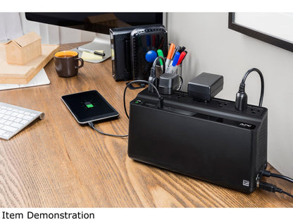 APC BE670M1 675 VA 360 Watts 7 Outlets Uninterruptible Power Supply (UPS) with USB Charging Port (Stepup of BE600M1)