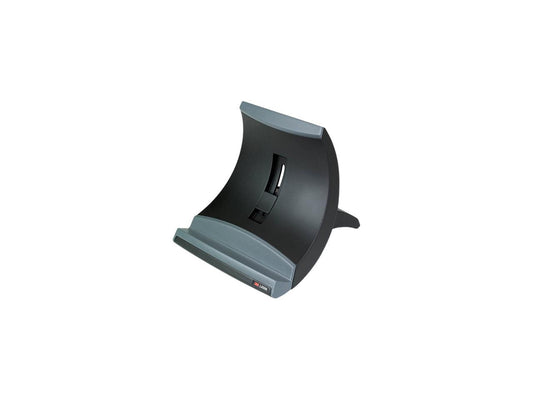3M MMMLX550 Vertical Notebook Computer Riser, Cable Management, 9 x 12 x 6 1/2 - 9 1/2, Black