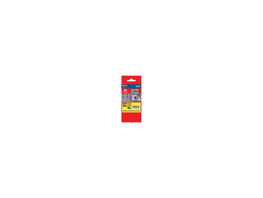 Brother TZes621 Black on Yellow Industrial Labelling Tape