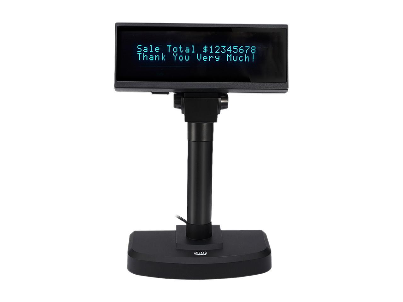 Adesso APD-200 Vacuum Fluorescent Pole Display