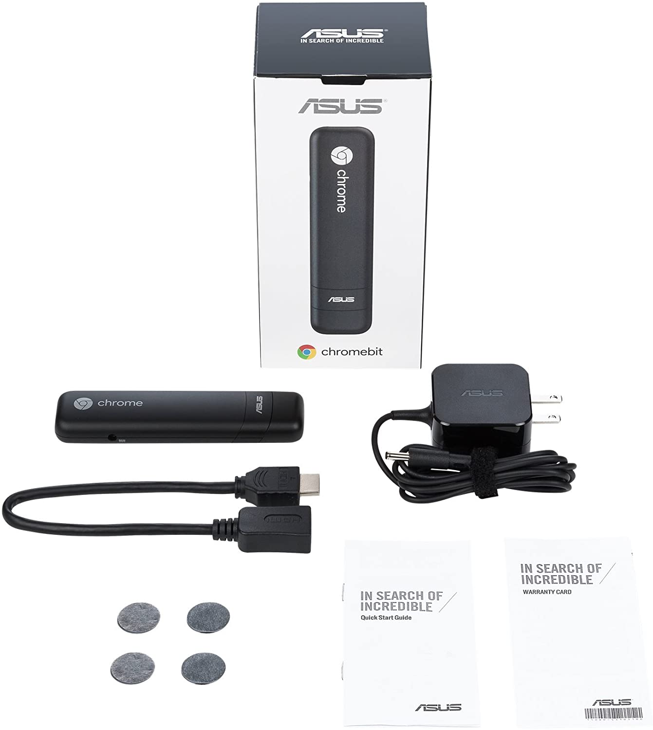 ASUS Chromebit CS10 PC Stick with RockChip 3288-C 2GB DDR3 16GB EMMC Google Chrome OS Model Chromebit-B013C