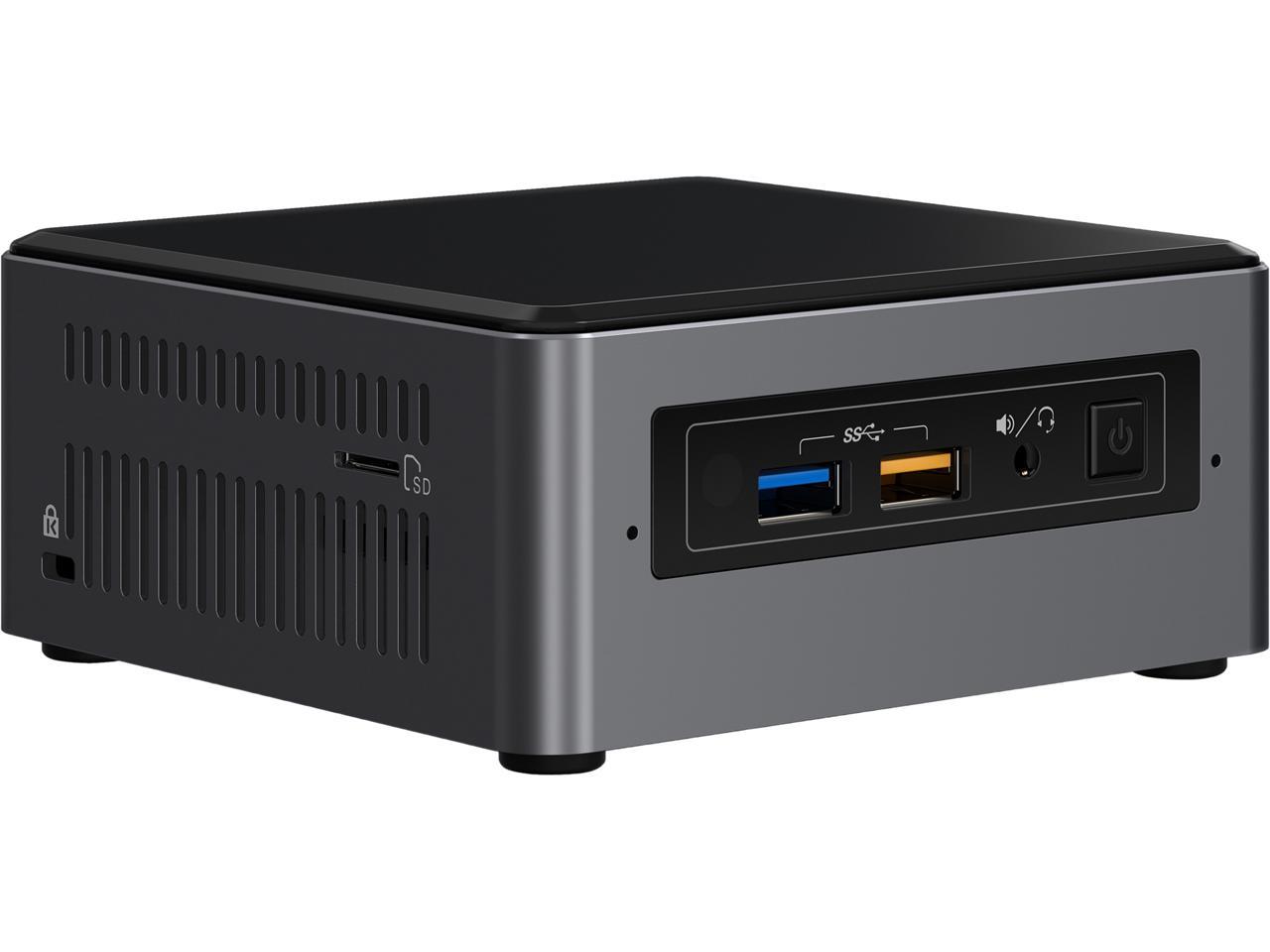Intel NUC (Next Unit of Computing) BOXNUC7I7BNH Black Barebone Systems - Mini / Booksize