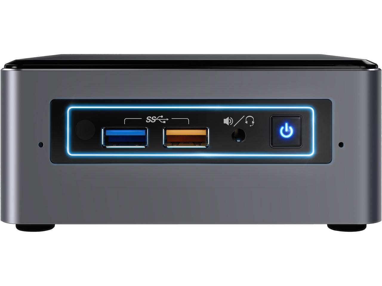 Intel NUC (Next Unit of Computing) BOXNUC7I5BNH Black Barebone Systems - Mini / Booksize