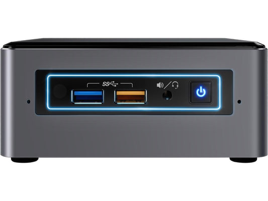 Intel NUC (Next Unit of Computing) BOXNUC7I5BNH Black Barebone Systems - Mini / Booksize
