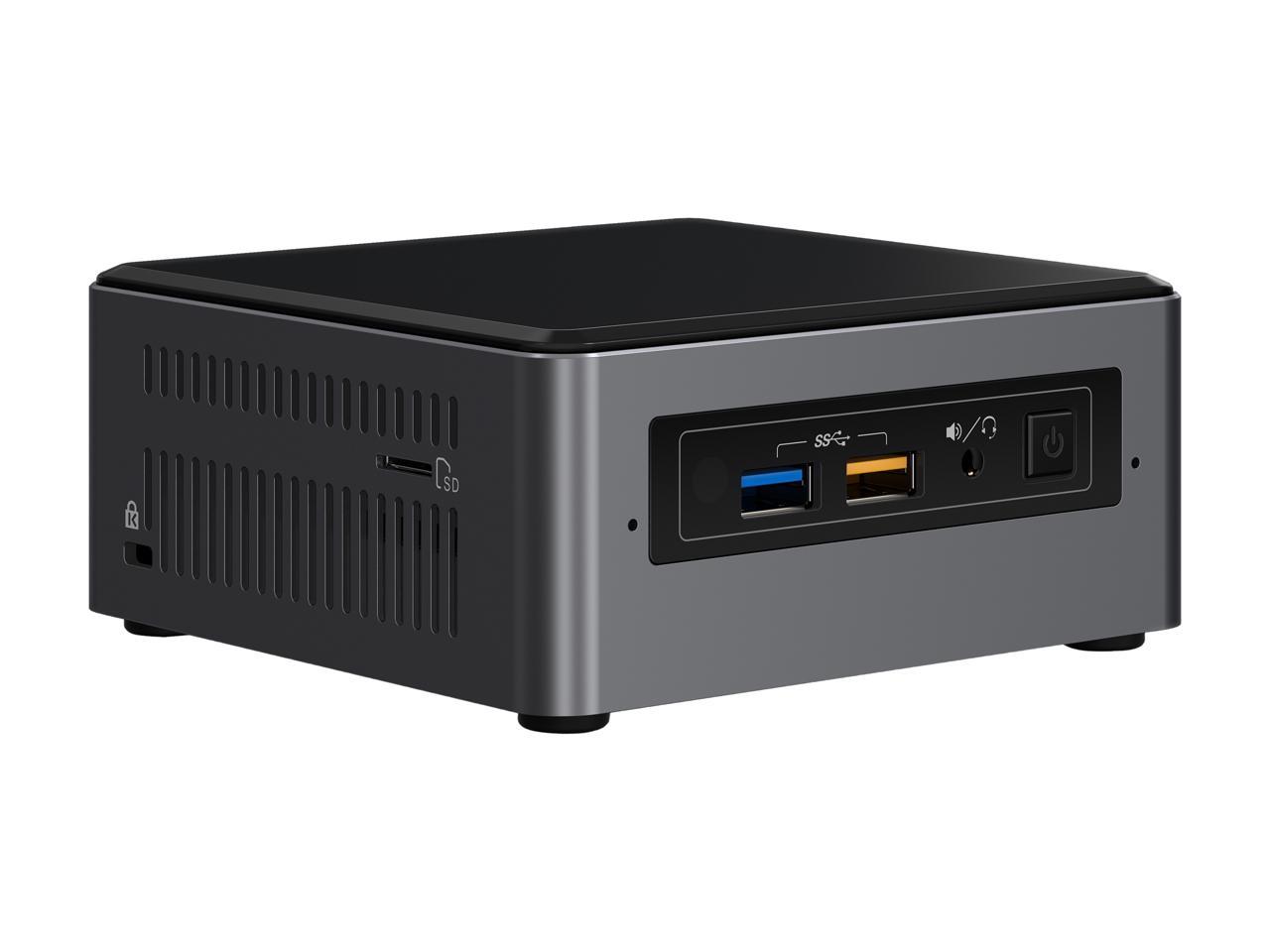 Intel NUC (Next Unit of Computing) BOXNUC7I5BNH Black Barebone Systems - Mini / Booksize