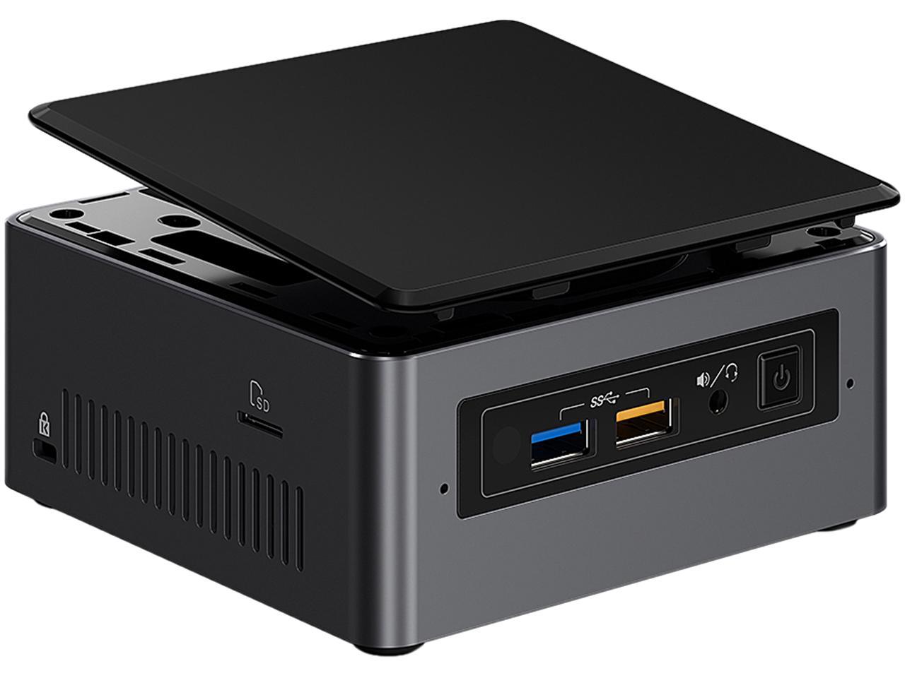 Intel NUC (Next Unit of Computing) BOXNUC7I3BNH Black Barebone Systems - Mini / Booksize