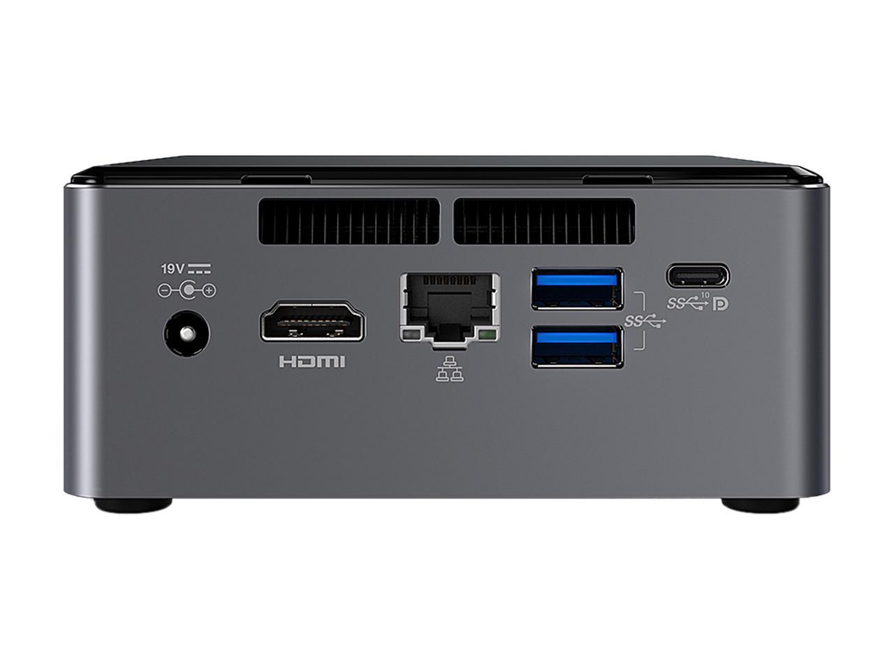 Intel NUC (Next Unit of Computing) BOXNUC7I3BNH Black Barebone Systems - Mini / Booksize