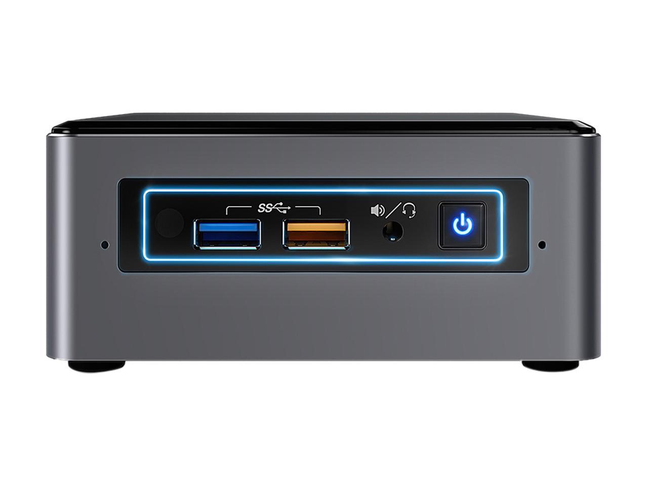 Intel NUC (Next Unit of Computing) BOXNUC7I3BNH Black Barebone Systems - Mini / Booksize