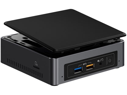 Intel NUC (Next Unit of Computing) BOXNUC7I3BNK Black Barebone Systems - Mini / Booksize