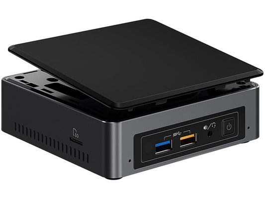 Intel NUC (Next Unit of Computing) BOXNUC7I3BNK Black Barebone Systems - Mini / Booksize