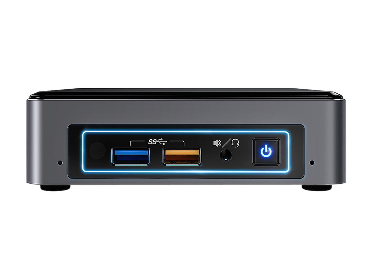Intel NUC (Next Unit of Computing) BOXNUC7I3BNK Black Barebone Systems - Mini / Booksize