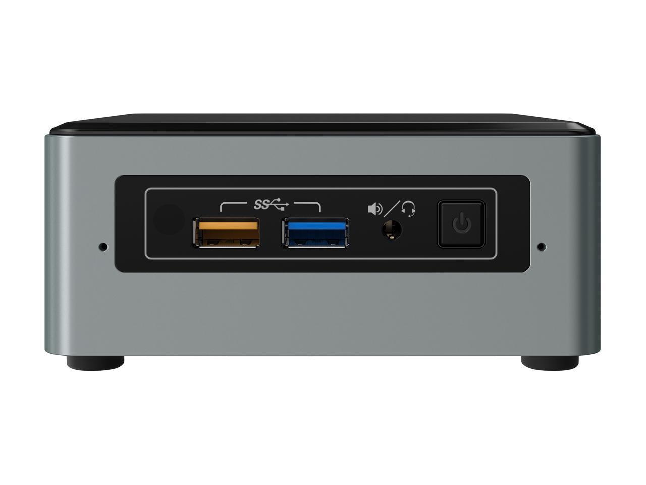 Intel NUC (Next Unit of Computing) BOXNUC6CAYH Black Barebone Systems - Mini / Booksize