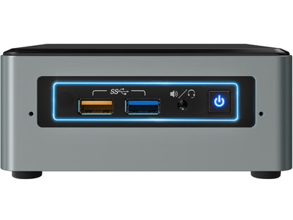 Intel NUC (Next Unit of Computing) BOXNUC6CAYH Black Barebone Systems - Mini / Booksize