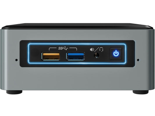 Intel NUC (Next Unit of Computing) BOXNUC6CAYH Black Barebone Systems - Mini / Booksize