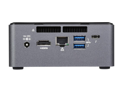 Intel NUC (Next Unit of Computing) BOXNUC7i5BNHX1 Black Mini / Booksize Barebone System with Intel Optane Memory