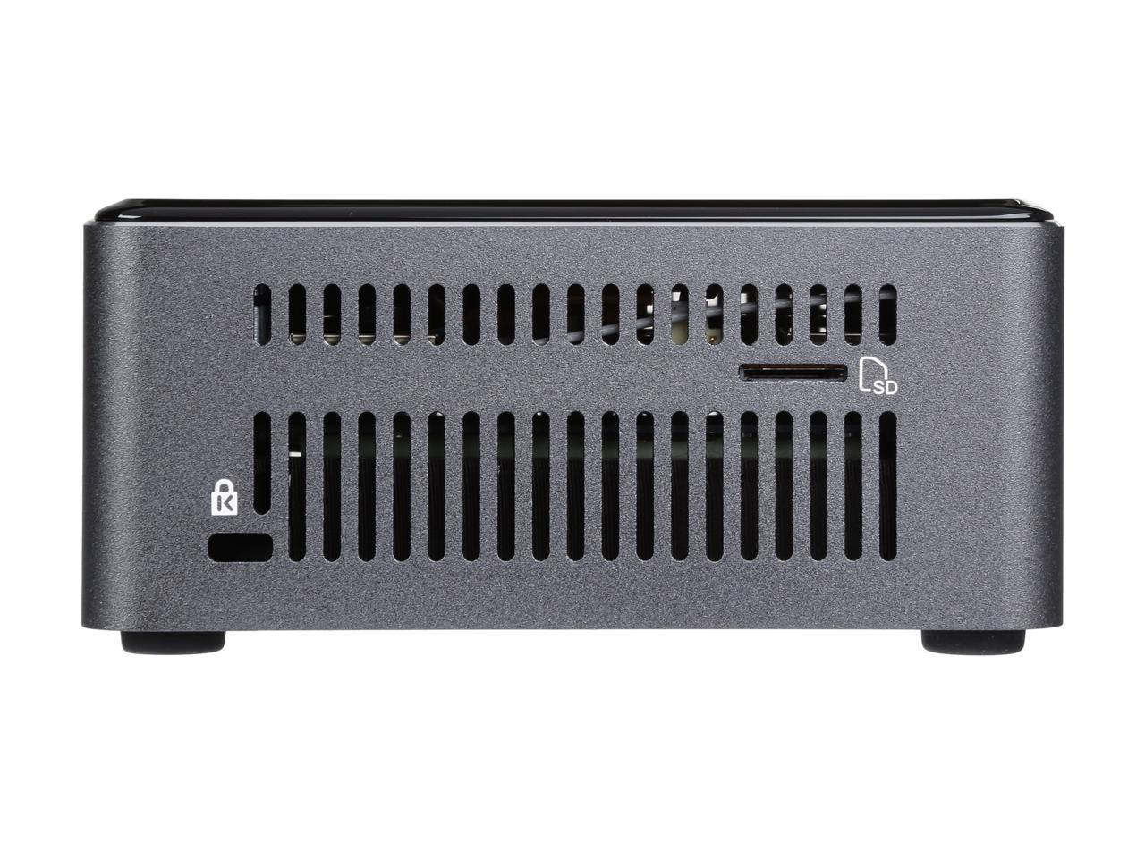 Intel NUC (Next Unit of Computing) BOXNUC7i5BNHX1 Black Mini / Booksize Barebone System with Intel Optane Memory