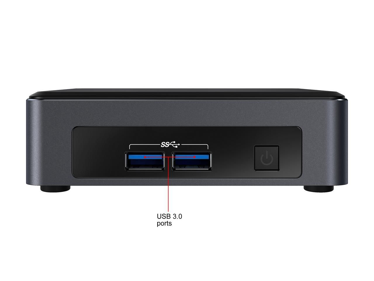 Intel NUC (Next Unit of Computing) BLKNUC7i7DNK1E Mini / Booksize Barebone System