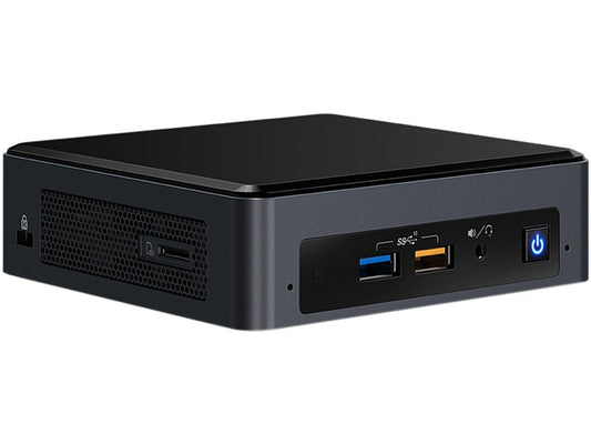 Intel NUC (Next Unit of Computing) BOXNUC8i5BEK1 Intel Quad Core i5 Black Mini / Booksize Barebone System