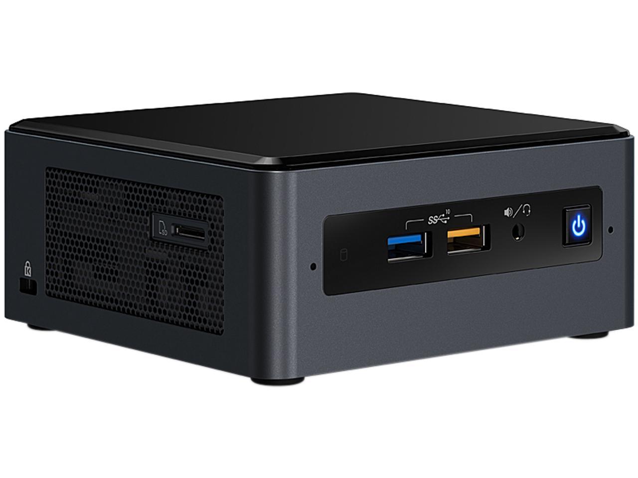 Intel NUC (Next Unit of Computing) BOXNUC8i5BEH1 Black Mini / Booksize Barebone System
